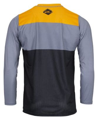 Kenny Charger Long Sleeve Jersey Black / Yellow / Gray