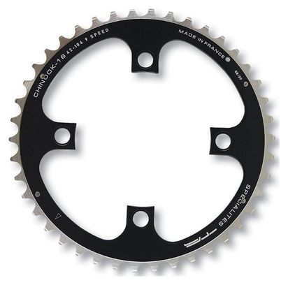 SPECIALITES TA CHINOOK 4 Points Chain Ring 104 mm 9 Speed Black 