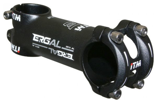 POTENCE ROUTE-VTT ITM ERGAL NOIR REVERSIBLE 31 8 ANGLE 6° L 110mm 134g