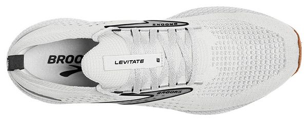 Chaussures de Running Femme Brooks Levitate StealthFit 6 Gris Blanc