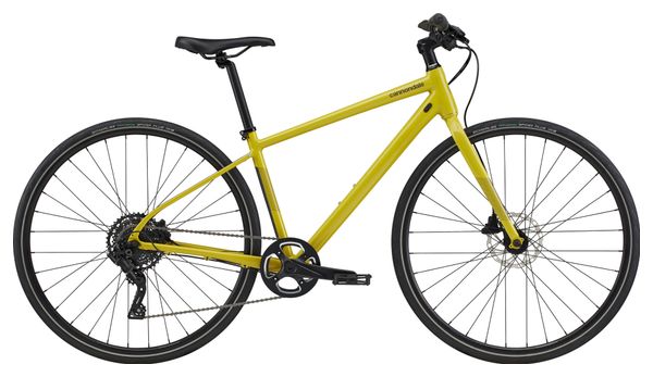 Vélo de Ville Fitness Cannondale Quick 4 MicroShift 9V 700 mm Jaune