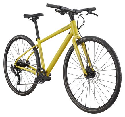 Vélo de Ville Fitness Cannondale Quick 4 MicroShift 9V 700 mm Jaune