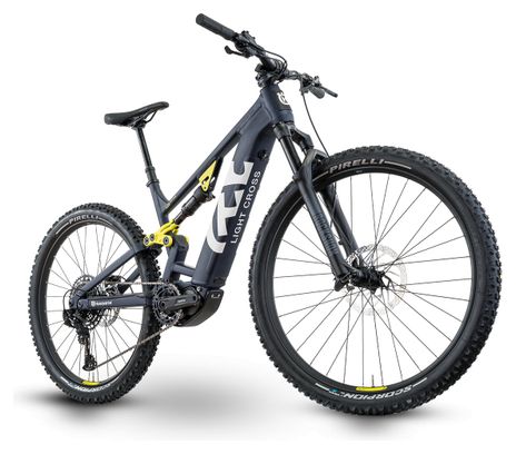 Husqvarna Light Cross LC3 Sram SX Eagle 12V 630 Wh 29''/27.5'' Dark Blue 2023 Electric Mountain Bike