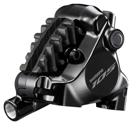 Étrier de Frein à Disque Hydraulique Arrière Shimano 105 BR-R7170 Flat Mount Noir