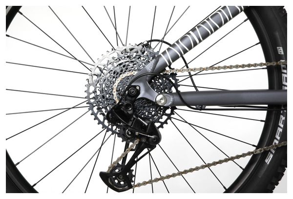 MTB Fluide eléctrica de suspensión total Sram SX Eagle 12S 630 Wh 29'' Gris 2023