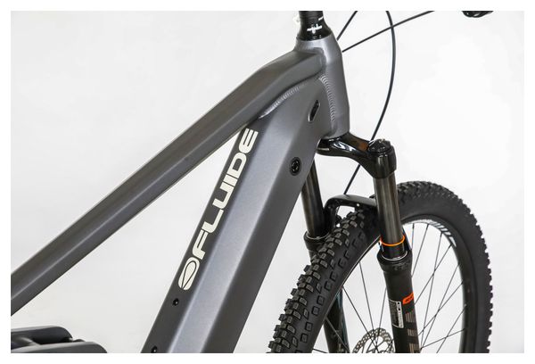 Fluide elektrische volledig geveerde MTB Sram SX Eagle 12S 630 Wh 29'' Grijs 2023