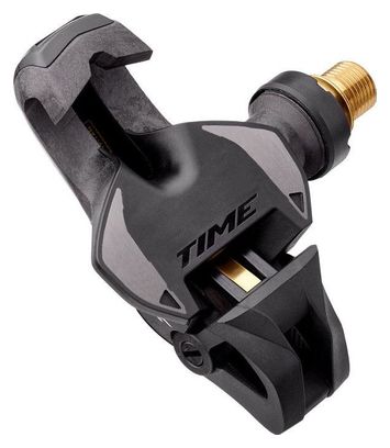 Time XPRO 12 SL Clipless Pedals | Q-factor 57 mm (Wide) Carbon Black Gold