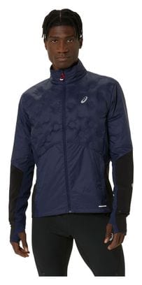 Asics Road Winter Thermojacke Blau Herren