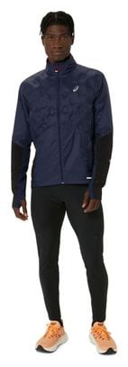 Asics Road Winter Thermojacke Blau Herren