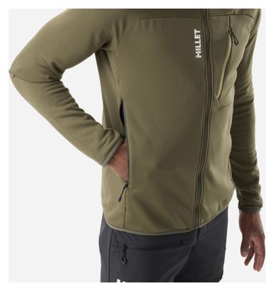 Forro polar Millet Seneca verde para hombre