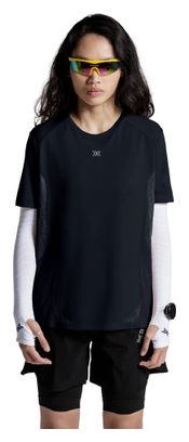 X-Bionic Xceed Run Discover Lauf-T-Shirt für Damen, Schwarz