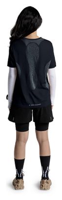 X-Bionic Xceed Run Discover Lauf-T-Shirt für Damen, Schwarz