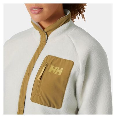 Helly Hansen Women's Imperial Pile Snap Fleec Jacket White