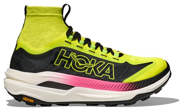 Hoka Tecton X 3 Geel/Zwart/Roos Damesschoenen