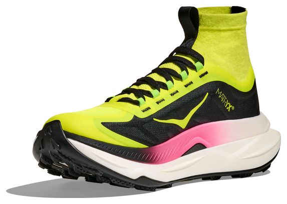 Hoka Tecton X 3 Geel/Zwart/Roos Damesschoenen