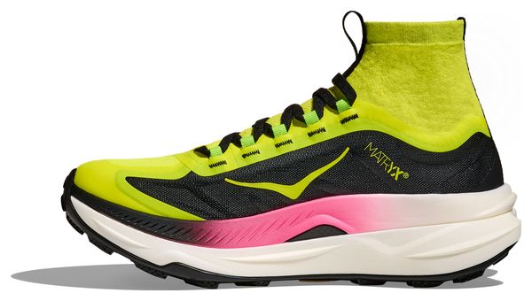 Hoka Tecton X 3 Geel/Zwart/Roos Damesschoenen