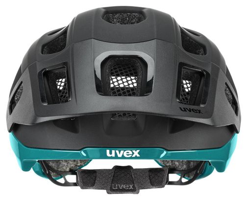 Uvex React MTB Helm Zwart/Turquoise
