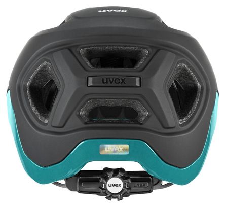 Uvex React MTB Helm Zwart/Turquoise