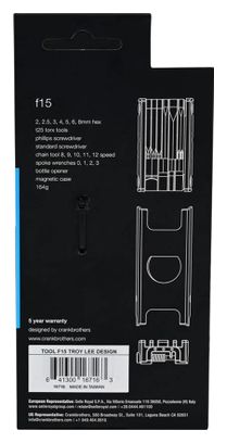 Troy Lee Designs x Crankbrothers Multi-Tool Black