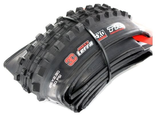 Maxxis Shorty MTB Tyre - 26x2.30 Foldable 3C Exo Protection TL Ready TB73309100
