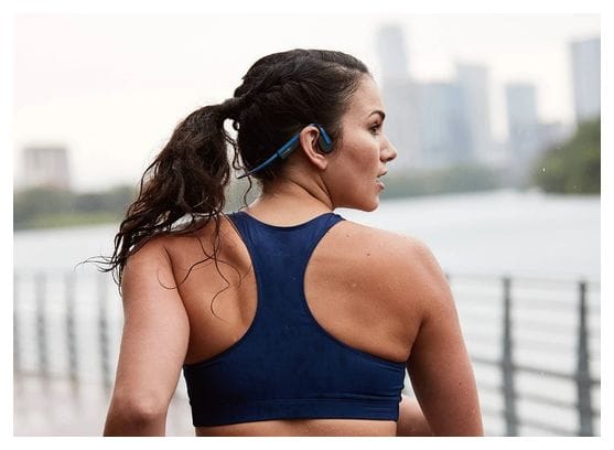 Aftershokz Open Move Cuffie Bluetooth Blu