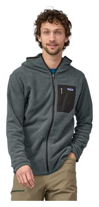 Patagonia R1 Air Full-Zip Hoody Fleecejas Groen