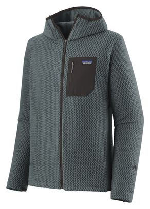 Patagonia R1 Air Full-Zip Hoody Fleece Jacket Green