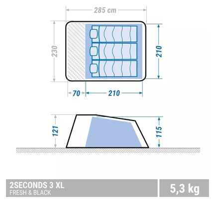 2 seconds xl hotsell