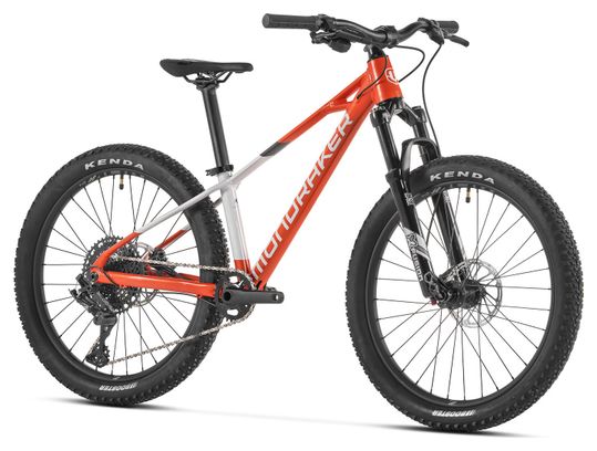 Mondraker Trick 24 MicroShift Advent X 10V 24'' Roja 2024 Bicicleta de montaña semirrígida para niños
