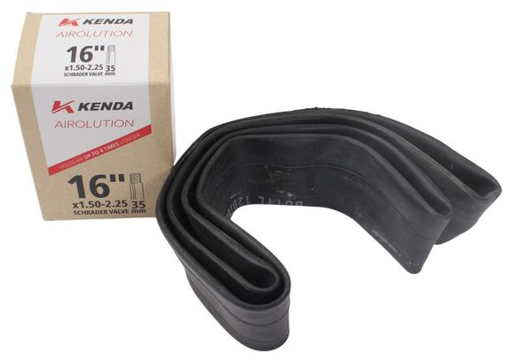 Fahrradschlauch KENDA Airolution 16 Zoll mit AV