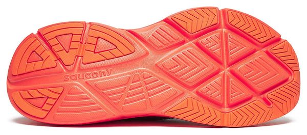 Chaussures Running Saucony Guide 17 Rouge/Orange Homme