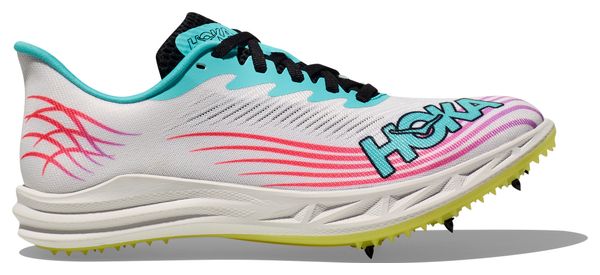 Hoka Crescendo MD 2 Track &amp; Field Schoenen Wit/Multicolour Unisex
