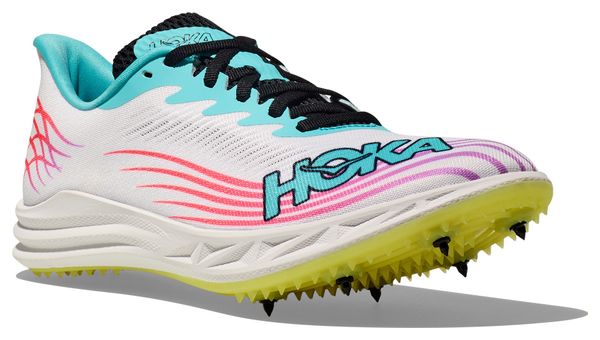 Hoka Crescendo MD 2 Track &amp; Field Schoenen Wit/Multicolour Unisex