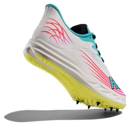 Hoka Crescendo MD 2 Track &amp; Field Schoenen Wit/Multicolour Unisex