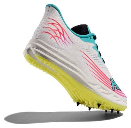 Hoka Crescendo MD 2 Leichtathletikschuh Weiß/Multicolor Unisex