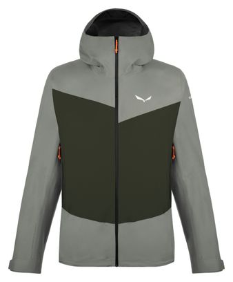 Veste Imperméable Salewa Puez Gore-Tex Paclite Vert