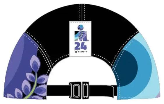 Ironman Wereldkampioenschap Nice 2024 Event Tech Cap Wit