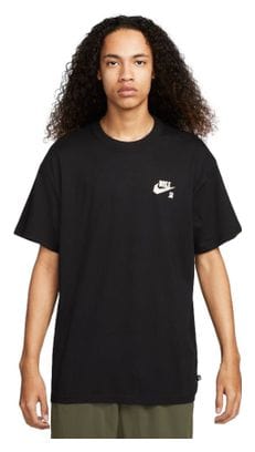 T-shirt manica corta Nike SB Barking nera