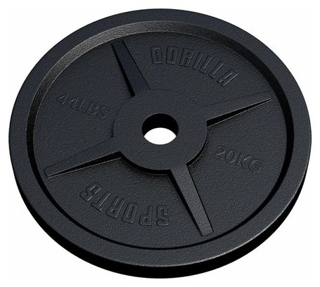 Disques Olympiques en fonte - 50/51 mm - Poids : 20 KG