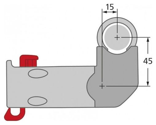Klickfix 90° Extension
