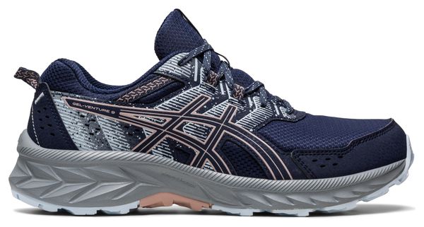 Asics Gel Venture 9 Blue Grey Women's Trail Running Shoes