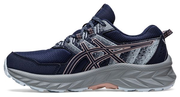 Asics Gel Venture 9 Blue Grey Women's Trail Running Shoes