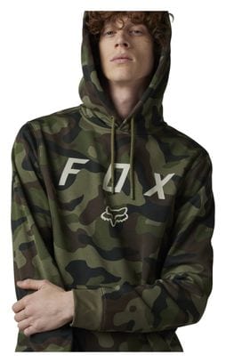 Fox Vzns Camo Pullover Hoodie Green
