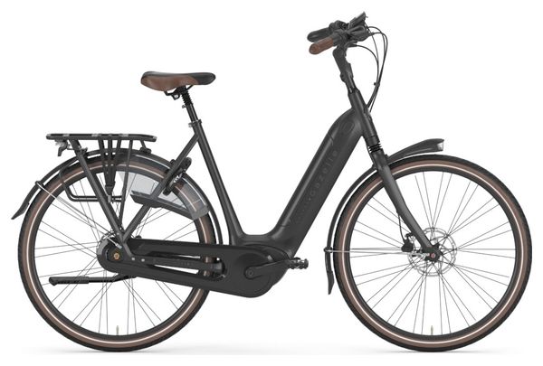 Elektro-Citybike Gazelle Grenoble C8 HMB Shimano Nexus 8V 400Wh 700 mm Schwarz 2023