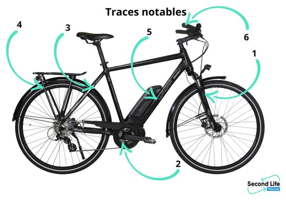 Produit Reconditionné - Vélo de Ville Winora Sinus Tria 7 Eco Shimano Altus 7V 400wh Noir 2020