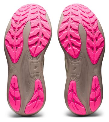 Chaussures de Running Asics Gel Nimbus 25 TR Blanc Gris Rose Femme