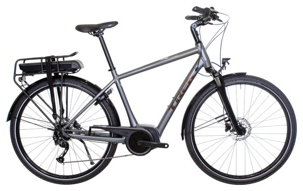 Vélo d'Exposition - Vélo de Ville Électrique Trek Verve+ 1 Shimano Tourney/Altus 8V 300 Wh Gris 2023
