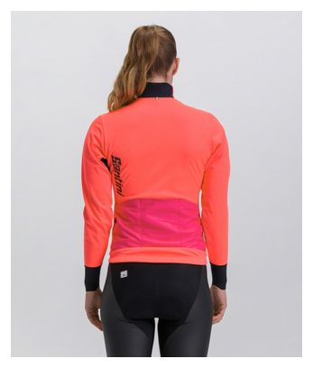 Chaqueta de invierno para mujer Santini Vega Absolute Rosa/Naranja