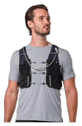 Zaino idratante Nathan Pinnacle Pro 12L Nero/Argento Uomo