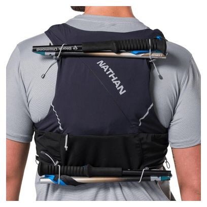 Zaino idratante Nathan Pinnacle Pro 12L Nero/Argento Uomo